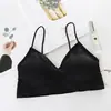 Ropa Interior de Espalda Rosca para Estudiantes Mujeres Tallas Grandes Fertilizante Plus Anillos Libres Recogida Chaleco Deportivo Cómodo Alta Elasticidad Envoltura de Pecho Sin Costuras