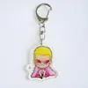 Anime One Piece Llavero Acrílico Periférico One Piece Bidimensional Alta Transparencia Colgante para Mochila Joyería al por Mayor