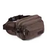 Bolsa de Lona Multifuncional de Gran Capacidad para Hombres, Deportes al Aire Libre, Viajes, Montañismo, Teléfono Móvil, Resistente al Agua, Resistente al Desgaste, Bolsa de Caja Registradora para Negocios