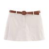 Aliexpress Transfronterizo Ropa Europea y Americana al por Mayor 2025 Principios de Primavera Nuevo Estilo Culottes a Rayas con Cinturón