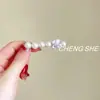 Perla de Siesta del Mediodía~ Pinza para el Cabello Retro Súper Brillante de Pedrería Pinza Lateral Pasador Francés Elegante Pinza Lateral para Viaje