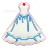 Hebilla de Zapato Barbie Zuecos Barbie Rosas Flor de Zapato Pegamento Suave de PVC Hebilla Decorativa Accesorios de Bricolaje Exclusivos de Amazon