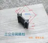 Accesorios para vallas de madera y plástico Hebilla espaciadora 3 cm, hueco de 10~50 mm Material de nailon 20 piezas por paquete