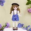 Muñeca bjd de 30 cm con 6 puntos de alto valor de color, ropa de muñeca, traje de cambio, muñeca madre fantasma, vestido Lolita