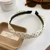 Tiara Retrô Estilo Francês com Bolinhas e Torção para Mulheres com Dentes, Antiderrapante, Coroa Alta, Emagrecimento Facial, Elegante, Tiara para Lavar o Rosto, Nova