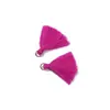 Franja Pequena de 3cm DIY para Roupas Pingente de Franja Colorido Argola para Pendurar Franja Feita à Mão Marcador de Página Acessórios de Vestuário Franja Venda por Atacado