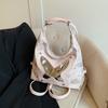 Bolsa Tote Feminina 2024 Nova Grande Capacidade Casual Versátil Mochila Bolsa Transversal Multifuncional Mochila para Trabalho e Viagem