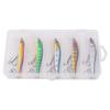 Cebo flotante clásico Luya de 8 colores, 10,7 cm y 6 g, con cuentas de sonido y tres anzuelos reforzados, cebo falso de simulación de lubina con cruceta de ataque.