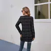 Nuevo Blazer Cárdigan con Estampado para Mujer Europeo y Americano Otoño 2026
