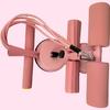 Dispositivo Asistente para Abdominales con Soporte Fijo para Pies, Crunchs de Yoga Abdominales, Entrenador de Músculos Abdominales Tipo Ventosa, Equipo de Fitness para Adelgazar la Cintura