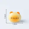 Gato de Biscoito Fofo Peças Fofas Brinquedo de Comida Decoração DIY Acessórios para Pendurar Carro Mesa Grampo de Cabelo Corda Pequenos Enfeites