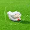 Micro Paisaje Creativo Linda Muñeca de Cordero Jardinería Paisajismo Decoraciones DIY Accesorios Colgantes Mini Adornos Pequeños de Escritorio