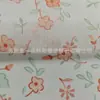 Nuevo Patrón Floral Crepé 75D Ligero Transpirable Tela de Poliéster 75Gsm Primavera y Verano Vestido Hanfu Lolita Material