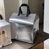 Bolsa Térmica para Bolo de Aniversário de 4, 6 e 8 polegadas com Impressão de Logo, Caixa Descartável para Bolo para Entrega, Bolsa Refrigerada para Sobremesas