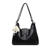 Mochila feminina de nicho 2026 nova moda tendência versátil grande capacidade bolsa de ombro versão coreana bolsa tote simples