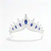 Diadema Corona de Novia Transfronteriza Estilo Europeo y Americano Barroco Corona de Aleación Lujosa Accesorios para Vestido de Fiesta de Princesa