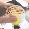 Algodón de pulpa de madera natural trapo esponja de limpieza para lavar platos paño mágico olla de lavar platos artefacto de descontaminación de cocina estropajo