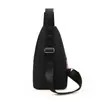 Bolso de Pecho Moda Bolso Cruzado de un Solo Hombro Versátil Tela Oxford Pecho Marca de Moda Deportivo Casual Mochila Cruzada Pequeña Bolso para Hombre
