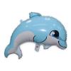 Nuevo versión Q caballito de mar pulpo delfín tiburón ballena animal marino globo de película de aluminio globo de papel de aluminio mayoreo