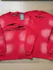 Sudadera con Estampado Retro Street Rock de Moda Hellstar de Manga Larga para Hombre y Mujer Corte Holgado