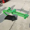 Tractor guiado a mano a juego con maquinaria agrícola arado reversible de doble cara tipo arado de volteo y arado para surcar y voltear la tierra arado de doble cara