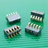 Portapilas de Voltaje Positivo de 5P Espaciado 1.27 Altura 3.5 Sin Columnas BC-1-512A Conector de Batería de Resorte para Walkie-Talkie