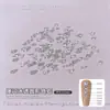 Rhinestones Redondos Transparentes de Fondo Plano 5A Circonita Arte de Uñas Rhinestones Blancos Deslumbrantes Rhinestones Sueltos Decoración de Uñas Rhinestones para Rellenar y Decorar Uñas