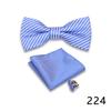 Corbata formal de negocios para hombre pañuelo de bolsillo traje banquete traje de boda accesorios lazo cuello flor fábrica mayoreo