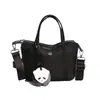 Bolso de Hombro Cruzado para Mujer Estilo Bollo Francés 2025 Nuevo Lona de Nylon Bolso de Mano de Moda Bolso de Hombro Casual de Tela Oxford