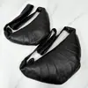 Bolso cruzado Lemaire Piel de cordero lisa Minimalista Bolso croissant de moda Genial Bolso de pecho Unisex Bolso de hombro