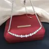 Conjunto de Collar y Pendientes de Perlas de Agua Dulce Naturales Zhuji, Mismo Estilo que el de Lucy, Conjunto de Joyería de Perlas de Alta Gama con Circonitas para Mujer al por Mayor