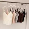 Camisola floral de encaje para otoño e invierno con sujetador incorporado, con escote en V pronunciado sexy, diseño versátil, espalda hermosa, ajuste entallado a la cintura y se puede usar como capa exterior.