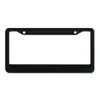 Marco Brillante para Placa de Matrícula Acero Inoxidable Cubierta para Placa de Matrícula de Coche Accesorios para Coche con Tornillos Cubierta Soporte Neutro para Placa de Matrícula de Coche de EE. UU.