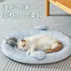 Cama para perro hecha de seda de hielo para enfriamiento en verano, cama para perro de frijol de hielo al tacto fresco, tapete para perro para dormir, cama gruesa y transpirable para gato, venta al por mayor