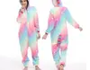 Pijama de una pieza con animales de dibujos animados, franela, Pegaso, Unicornio, Tiburón, Dinosaurio, León, Pijama de pareja, Ropa para casa