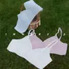Roupa Íntima Sem Costura para Mulheres com Orelhas de Coelho Fofas, Sutiã de Verão Fino para Seios Grandes para Fazê-los Parecer Menores, Roupa Íntima de Verão Fina para Mulheres com Seios Grandes