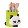 Portaplumas Creativo de Panda Adornos Lindos de Dibujos Animados Decoraciones de Almacenamiento para Escritorio de Oficina en Casa Souvenir Regalos Venta al por Mayor