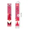 Decoración de Fiesta de Parejas Transfronteriza para el Día de San Valentín Cortina de Puerta Bandera Colgante para Porche Día de San Valentín Chino Romántico Venta al por Mayor