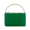 Bolsa de Maquiagem Almofada de Couro Macio Simples Bolsa Organizadora de Cosméticos Portátil de Mão Coração Feminino Bolsa de Lavar para Viagem