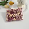 Diademas elásticas para niños, gomas para el pelo, anillos para el cabello, accesorios para el cabello para niñas, alta elasticidad, colores de caramelo, estilo coreano