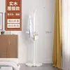 Perchero de madera maciza, perchero de pie para sala de estar, oficina, dormitorio, dormitorio, uso doméstico, colgador de ropa vertical
