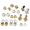 Pendientes Irregulares de Metal Cepillado, Nuevos Pendientes Populares de Metal Normcore, Lujo Accesible, Pendientes de Nicho de Gama Alta, Pendientes