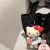 Auténtico Peluche de Dibujos Animados Sanrio Hello Kitty Bolsa Decoración Colgante Llavero Colgante