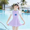 Liquidación de Trajes de Baño para NiñasTrajes de Baño Infantiles para Niñas, de una Pieza y de Dos Piezas Estilos Populares, Trajes de Baño con Falda en Liquidación para Verano