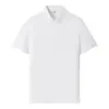 Playeras tipo polo sin costuras personalizadas de manga corta para team building de empresa, exposiciones de hotel y ropa de trabajo con camisetas con cuello estampadas