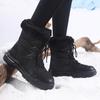 Botas de Nieve Cálidas de Invierno al por Mayor Transfronterizas para Mujer, Forradas de Felpa y Engrosadas, Adecuadas para Viajes al Noreste, Botas de Senderismo para Exteriores, Botas de Nieve