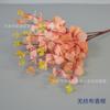 Imitação 16 Fork Eucalipto Tecido Não Tecido Decoração para Casa Plantio Verde Arte Floral Arranjo de Casamento Lintel Guirlanda Arranjo de Flores