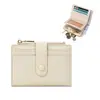 Billetera Corta RFID Anti-Skimming Nueva 2026 para Mujer con Múltiples Ranuras para Tarjetas, Monedero con Cremallera Transfronterizo para Mujer
