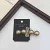 Nuevo pasador de pelo con perlas, pinza de cocodrilo, pinza curva, pasador de pelo estilo vintage, pinza para flequillo delantero, accesorio para el cabello para mujer