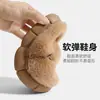 Pantuflas de algodón capibara para mujer, nuevo modelo 2026 para otoño e invierno, pantuflas de algodón cálidas de felpa antideslizantes para el hogar, pantuflas de algodón para maternidad